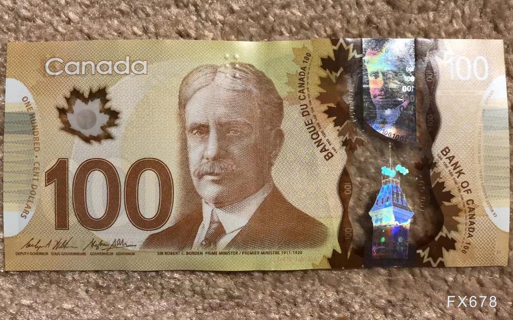 美加汇率触及周内高点，关注加国通胀与联储纪要